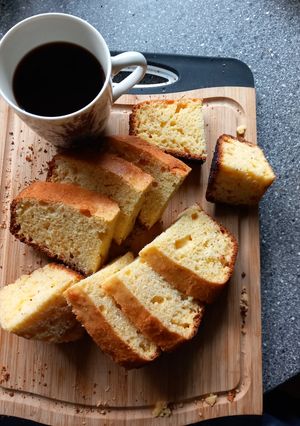 O poză a rețetei Prăjitură cu mălai (mălai dulce)!.