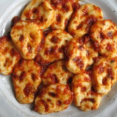 A picture of Halloween Gnocchi.