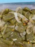 Nopales con cebolla