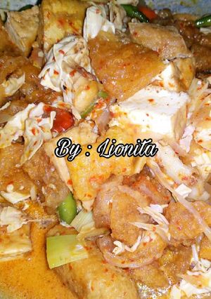 Foto resep Oseng Krecek Kembang Tahu
