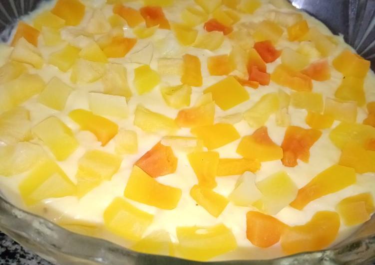 Recipe of Super Quick Homemade Vanilla Custard