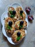 Mini quiches poulet babybel 🧀