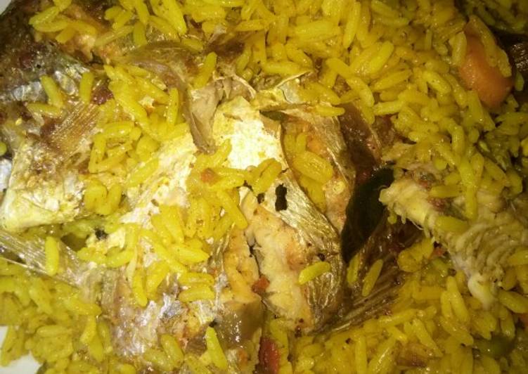 Recipe of Quick Fried rice with fish