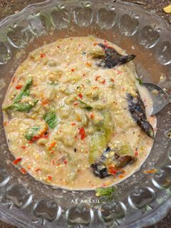 Foto resep Sambel terong ungu santan