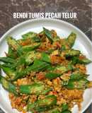 Bendi Tumis Pecah Telur
