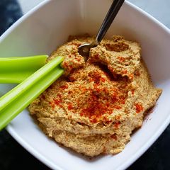 A picture of Keto Cauliflower Hummus.