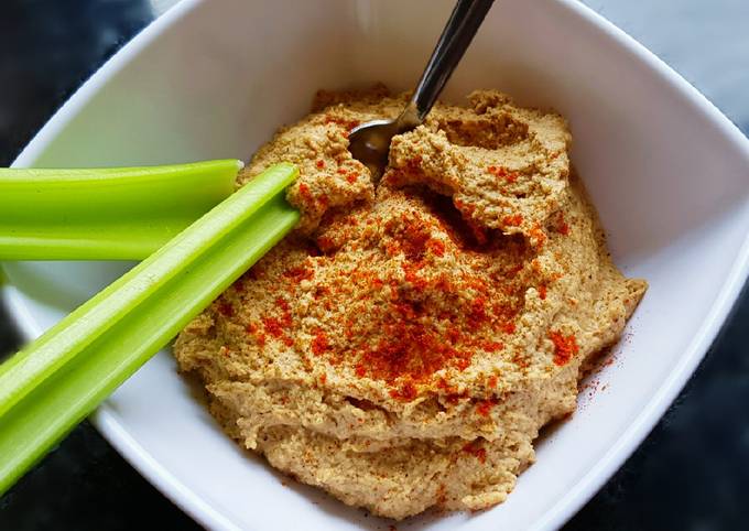 Steps to Prepare Favorite Keto Cauliflower Hummus - Trying New Recipes