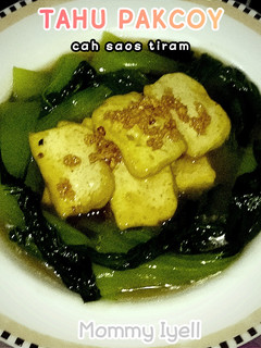 Foto resep Tahu pakcoy cah saos tiram