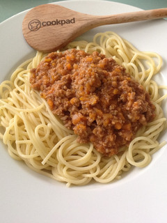 Una foto de Spaguetti boloñesa