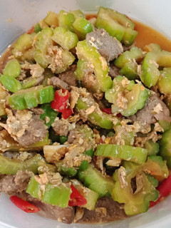 Foto resep Pare Tumis Daging sapi