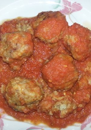 Una foto de Albóndigas al estilo de Sophia Loren