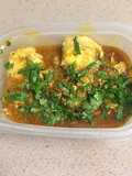 Egg Drop/Poached Egg Curry