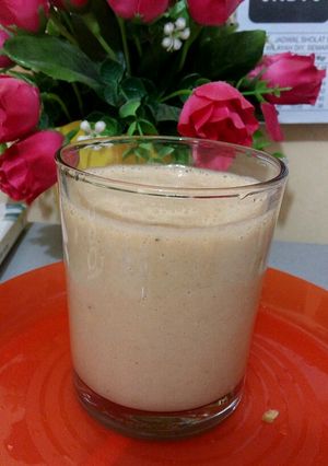 Foto resep Smoothies pisang apel