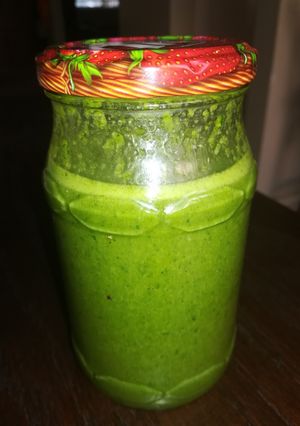 Una foto de Vinagreta de cilantro