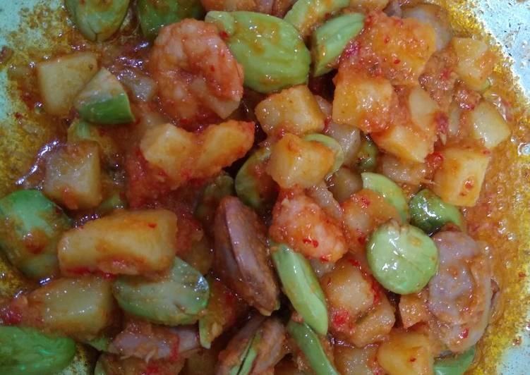49_2. Balado Pete Udang Kentang