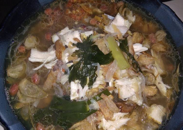 Cara Gampang Membuat Soto ayam kuah bening, Maknyuss