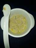 MPASI 6m day12 Oat+jagung+evoo+chiaa