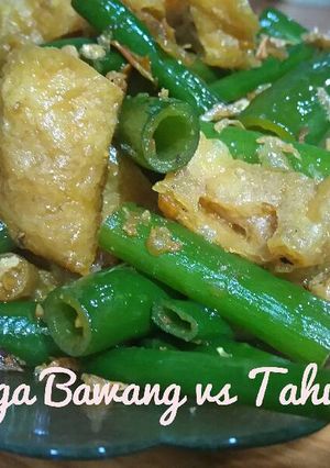 Foto resep Tumis Bunga Bawang vs Tahu
