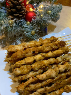 Foto resep Sate Ayam Bumbu Kacang