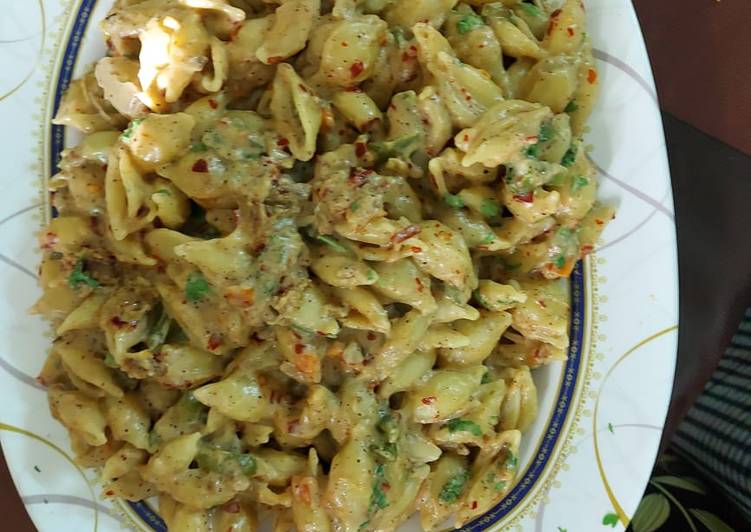 Recipe of Speedy White sauce pasta