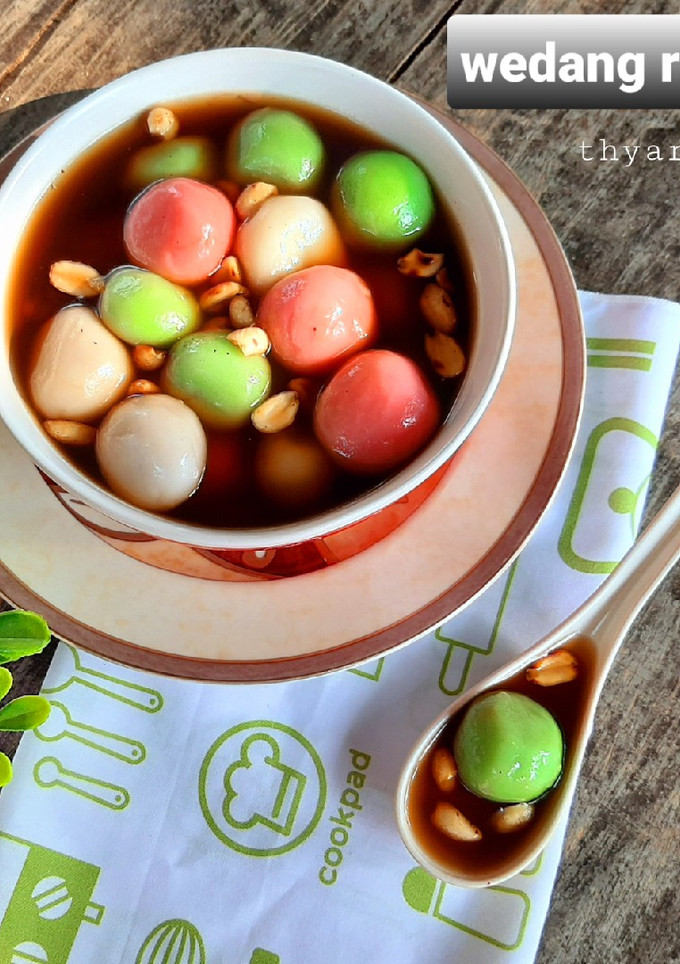 Foto resep Wedang Ronde Tiga Warna
