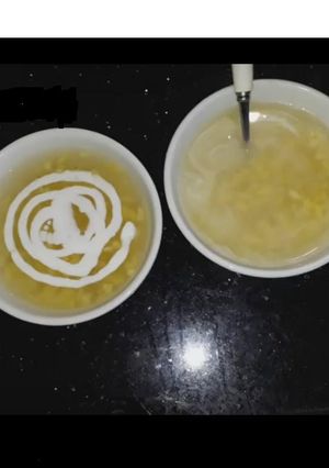 Hình của món Chè hoa cau.