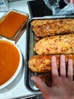Una foto de Rollos de carne rellenos de felicidad