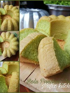 Foto resep Bolu pandan jadul