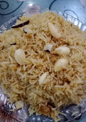 A picture of Gurr wale chawal 🍚.