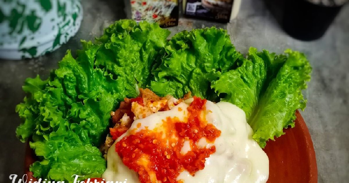 Ayam Geprek Mozzarella