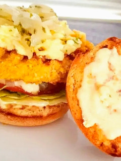 Una foto de Hamburguesa de pollo