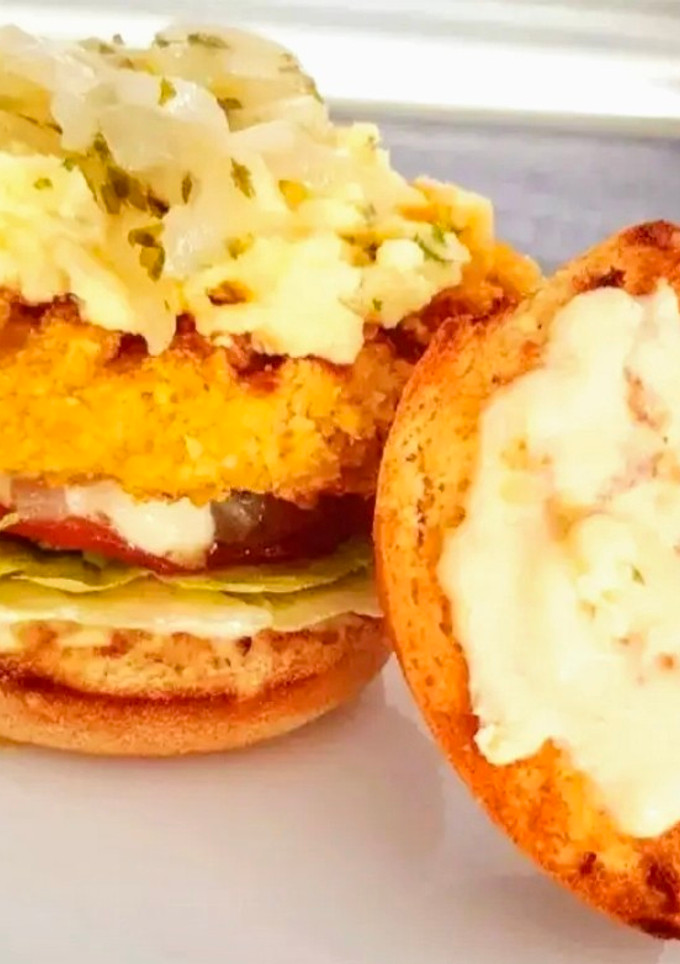 Una foto de Hamburguesa de pollo