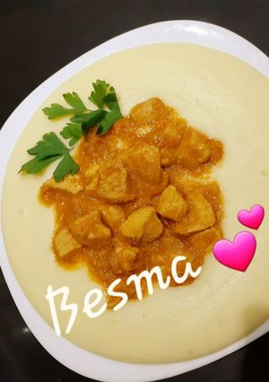 صورة لوصفة بيري بصلصة سكالوب
