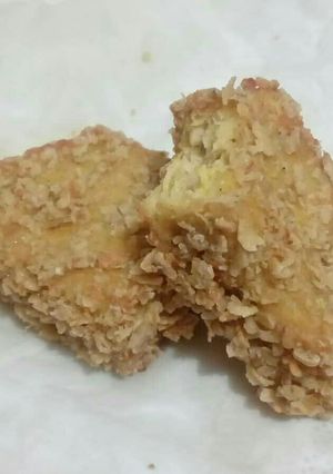 Foto resep Nugget ayam tempe oat (Mpasi 14m)