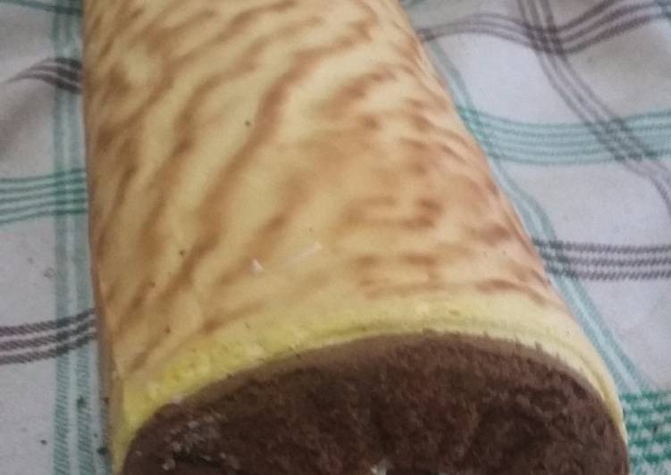 Cara Gampang Menyiapkan Tiger Roll Cake, Bikin Ngiler