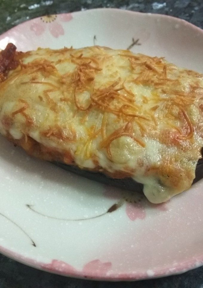 Una foto de Berenjena rellena de atún