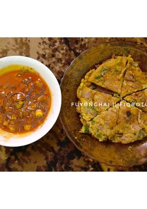 Foto resep Martabak telur saos Fuyunghai