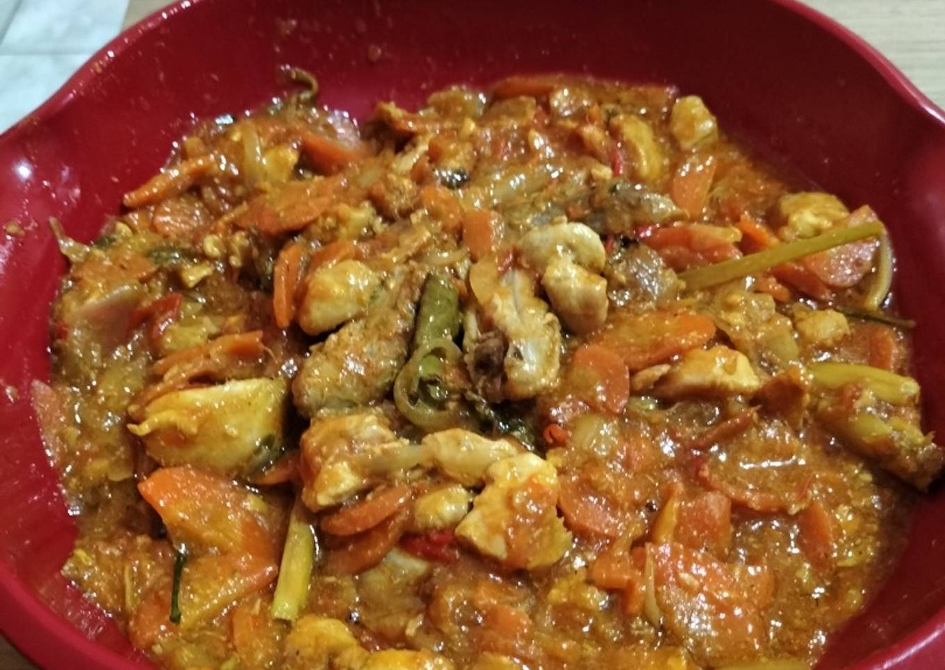 Mocu-mocu Carrot Chicken