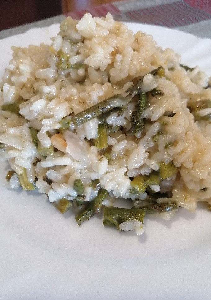 Una foto de 196. Risotto de espárragos / Cecofry 4D Turbo