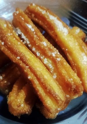 Foto resep Churros with brown sugar