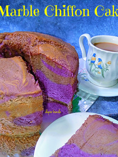 Foto resep Marble Chiffon Cake