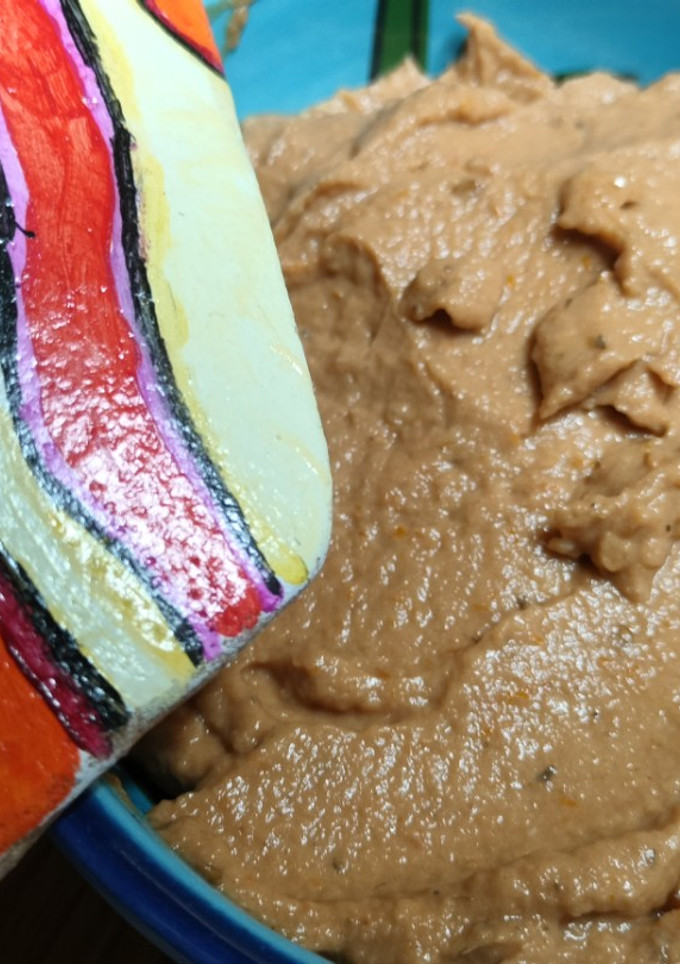 Una foto de Crema para untar de alcachofa