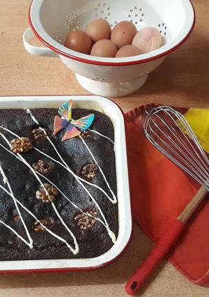 Une photo de Brownies très chocolaté