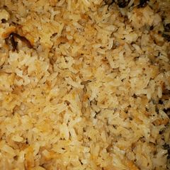 A picture of Spanish rice.