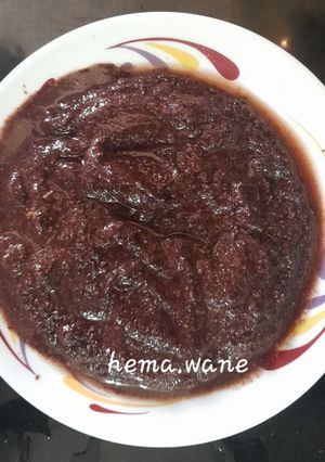 A picture of Kokam chutney.