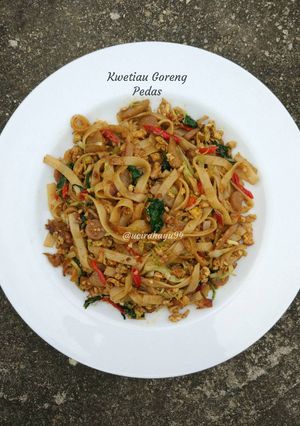 Foto resep Kwetiau goreng pedas