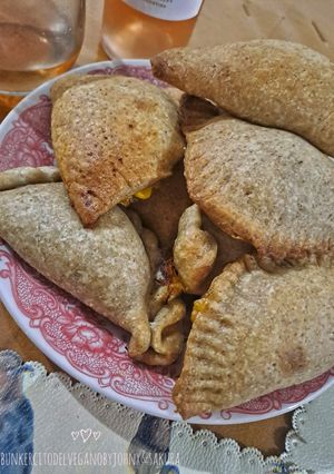 Una foto de Masa vegana integral de empanadas