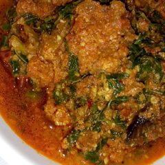 Egusi Soup A picture of Egusi Soup.