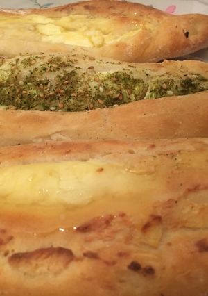 صورة لوصفة فطائر الزعتر واللبنة