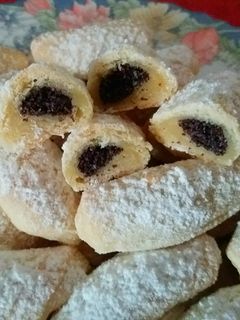 Mákos-narancsos hókifli recept fotója